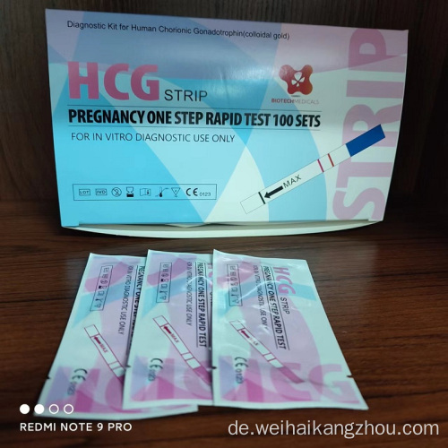 HCG Female Babay Test Strip Test Kit